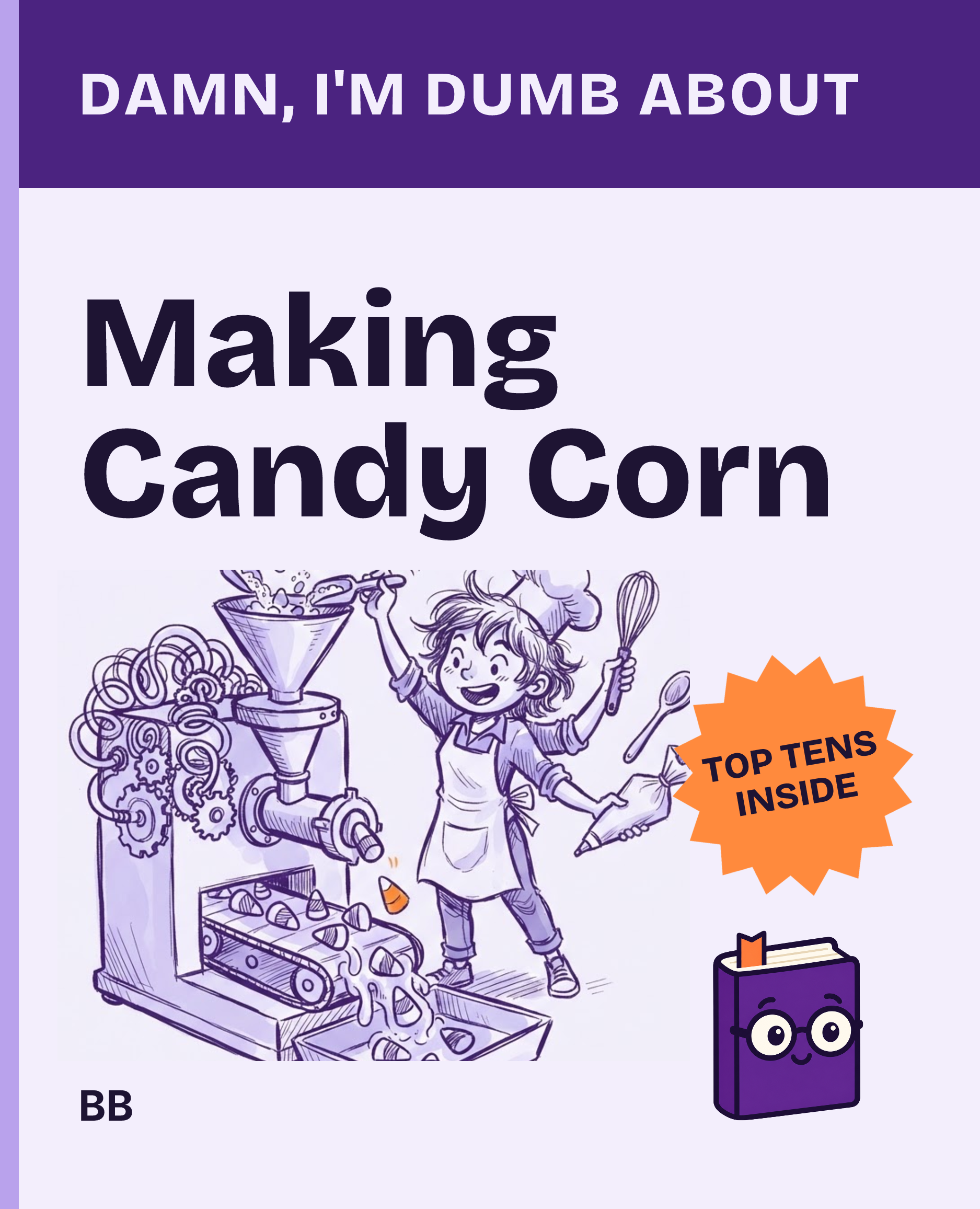 Cover of Damn, I'm Dumb About Making Candy Corn